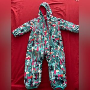 Patagonia baby snow suit
